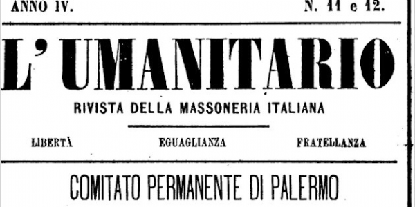A partire dal 1861 il Grande Oriente ha pubblicato il settimanale massonico L'Umanitario.